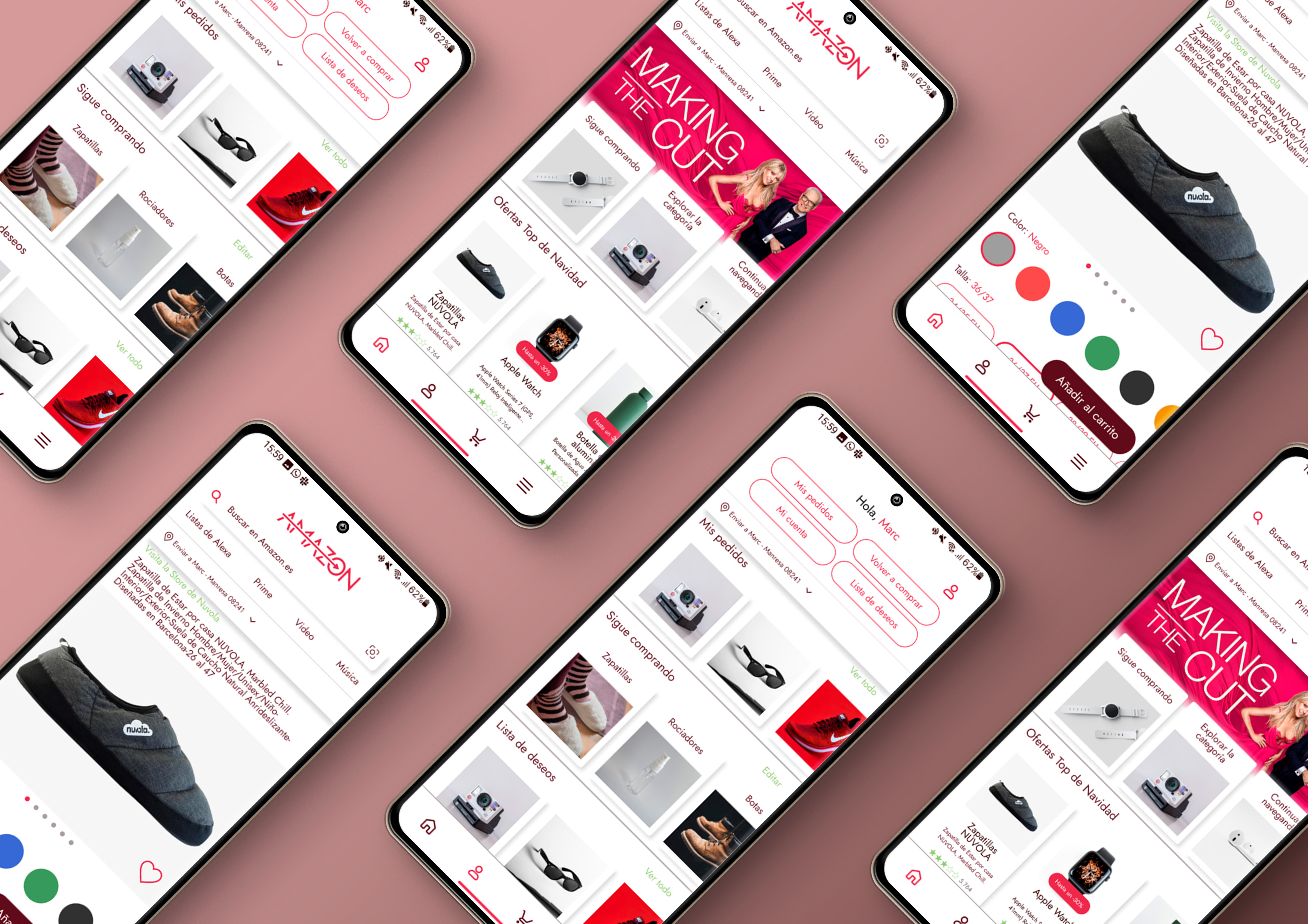 Amazon Redesign project cover image
